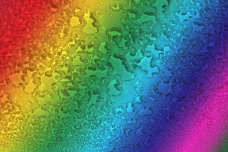 color image of water dropの写真素材