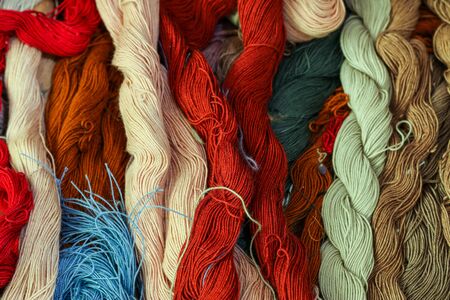 hand sewing threads fills in a whole screen