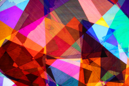 abstract background with colored spots and lines of different colors and designの写真素材