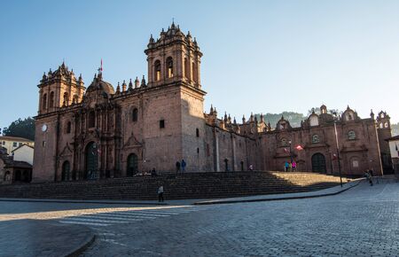 Cuzco Cathedral in Cusco Peruの写真素材