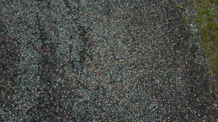Close up of asphalt road texture background