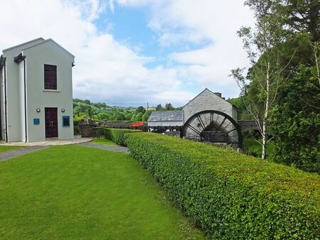 Waterwheel at a Flax Mill Ireland