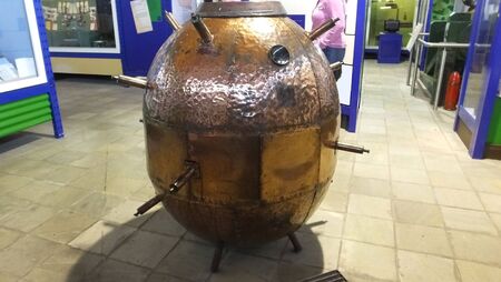 WW2 Naval mine in Irelandの写真素材