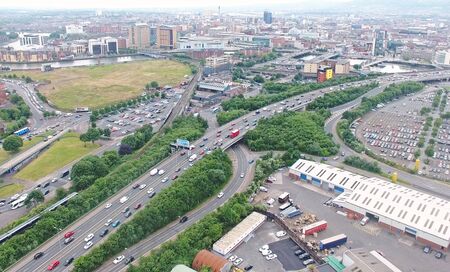 Belfast City Co Antrim Northern Irelandの写真素材