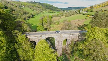 Glendun Viaduct Glens of Antrim Northern Irelandの写真素材
