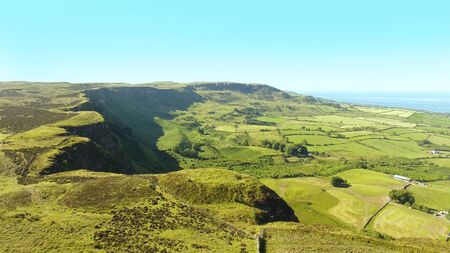 Sallagh Braes Co Antrim Northern Irelandの写真素材