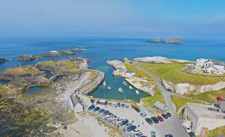 Ballintoy Harbour near Giants Causeway Co. Antrim Northern Ireland