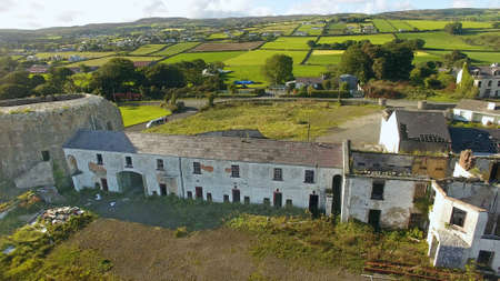 Greencastle Fort Battery Brae County Donegalのeditorial素材