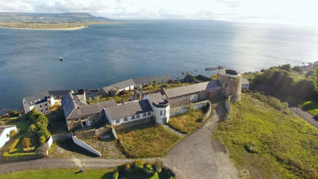 Greencastle Fort Battery Brae County Donegalのeditorial素材
