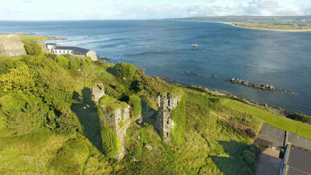 Greencastle Fort Battery Brae County Donegalのeditorial素材