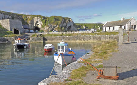 Ballintoy Harbour Co. Antrim Northern Irelandのeditorial素材