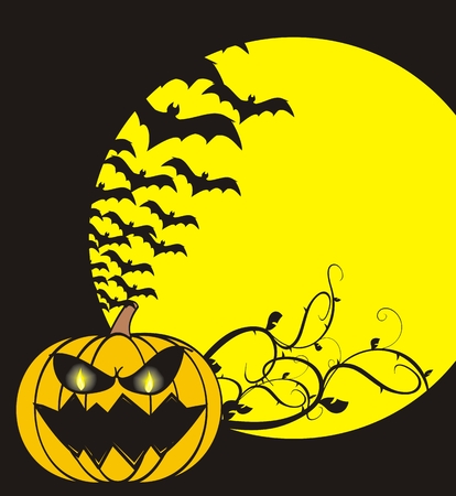 halloween background のイラスト素材