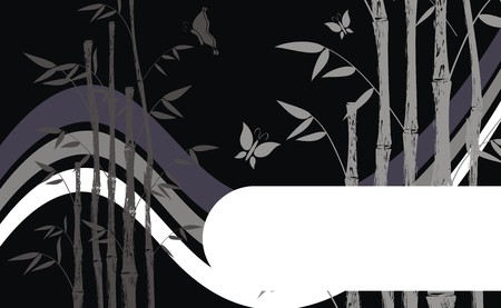 bamboo background  のイラスト素材