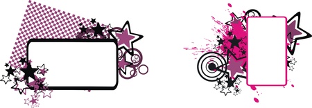 stars copyspace のイラスト素材