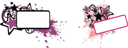 stars copyspace のイラスト素材