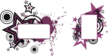 stars copyspace のイラスト素材