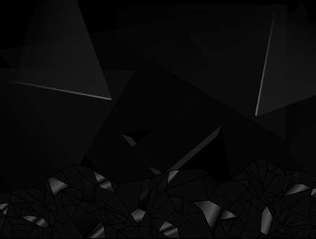 black geometric minimalist background illustration