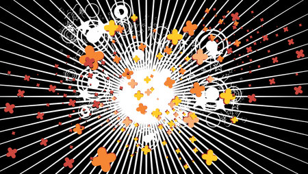 abstarct background illustration in vector formatのイラスト素材