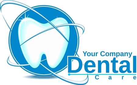 dentistry logotype のイラスト素材
