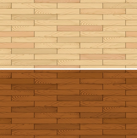 seamless illustration of wooden floor flooring panel texture, place one of this designs side-by-side to create an endless patternのイラスト素材
