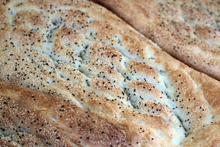 Turkish pita bread  Ramadan pita   Pide  