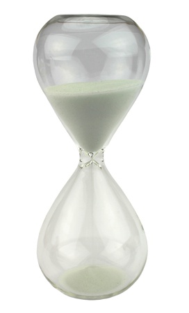 White hourglass