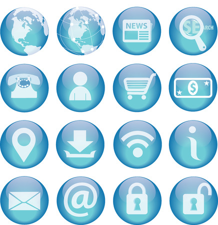 Universal technology iconsのイラスト素材