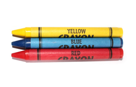 children colors crayonsの写真素材