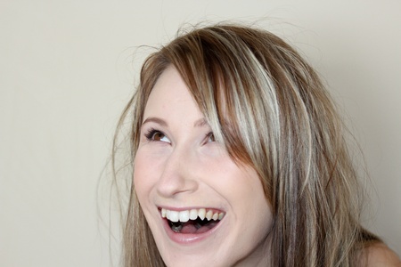 Beautiful smiling womanの写真素材