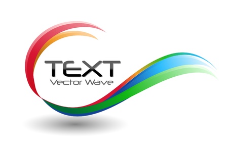 A colorful rainbow swirl logo symbol on a white background A colorful rainbow swirl logo symbol on a white background