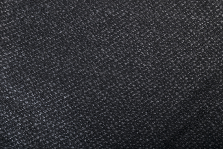 Detailed gray cotton fabric background.の写真素材