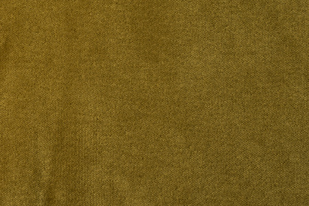 Golden angora goat velours fabric resembling velvet, mixed with natural silk threads. mohair textile. cashmere, velvet suede and chamois effect. for upholsteryの写真素材