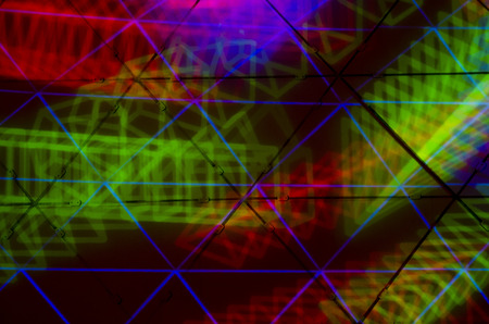 Eindhoven, Netherlands - november 16 2017, the blob at the 18 septemberplein during Glow Festival. Glow 2017 is the light and art festival of Eindhoven with light projections.のeditorial素材