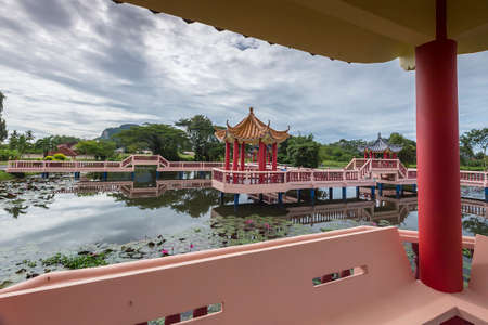 Taman Melati Recreation Park located at Kangar capital city of Perlis.の写真素材