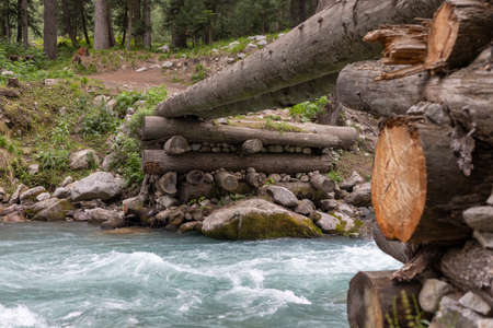 Kumrat valley heaven on earth in Khyber Pakhtunkhwa, Pakistanの写真素材