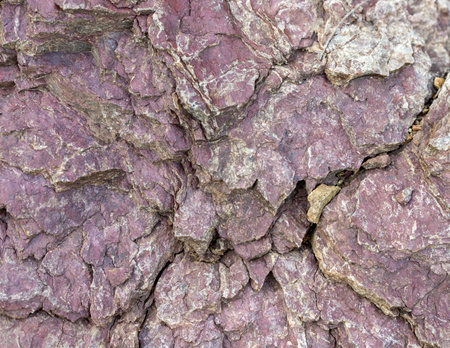 Natural rock cliff surface texture background or backdrop.の写真素材