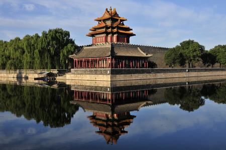 China's ancient royal architectureのeditorial素材