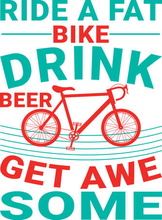 bicycles poster design,のイラスト素材