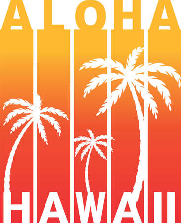 Summer artwork - Vector print for girl t-shirt in custom colorsのイラスト素材