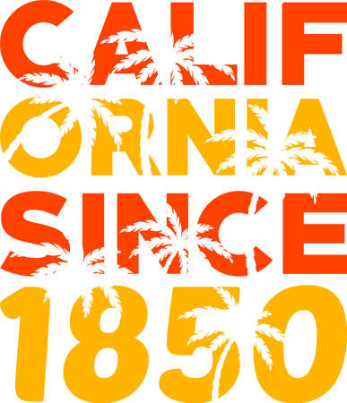 Vector illustration on the theme of California, marijuana and reggae musicのイラスト素材