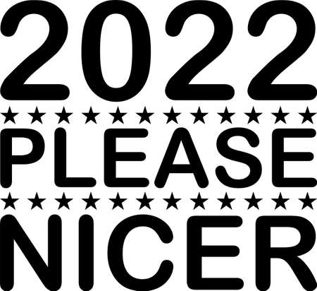 Happy new year Design. 2022 T-Shirt Design.のイラスト素材