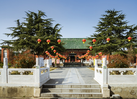 China Hubei Province, Jingmen City, Zhongxiang City, Yuan Yu Palaceのeditorial素材