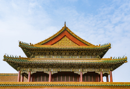 Shenyang the Imperial Palace Museum at Liaoning City, Shenyang Province, China.のeditorial素材