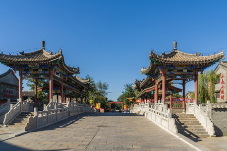 Hebei Province, Luanxian City, Tangshan City Chinese, Luanのeditorial素材
