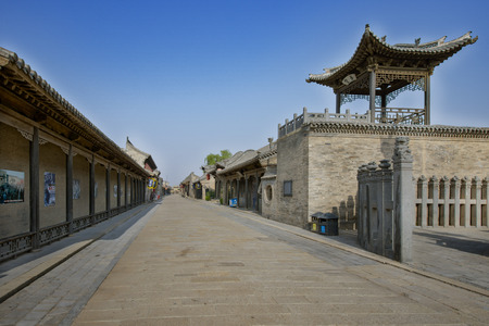 residential buildings in the mansion of the Changsのeditorial素材