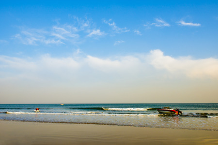 China Shandong Qingdao stone elderly scenic spot, seaside sceneryのeditorial素材