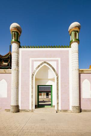 China, Xinjiang, Hami, Hami, back to the palace, mosqueのeditorial素材