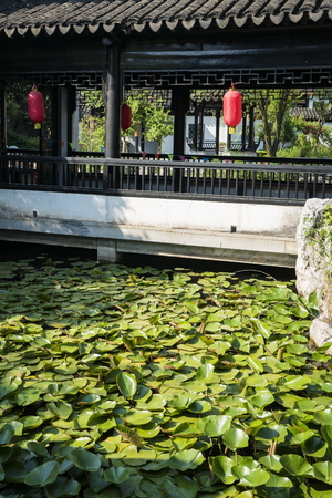 Hong Yin Mountain room in Mudu Town at Jiangsu Province, Suzhou City, Wuzhong District, China.のeditorial素材