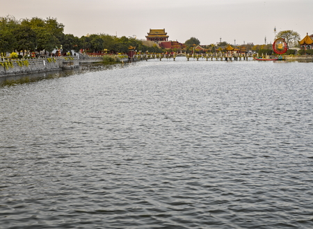 Kaifeng dragon pavilion park Scenic Area