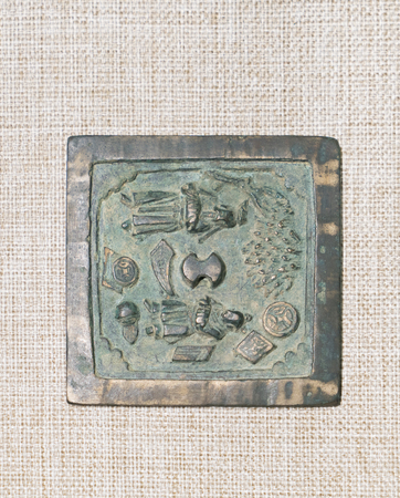 Tongzhou Museum,  the Song Dynasty bronze mirrorのeditorial素材